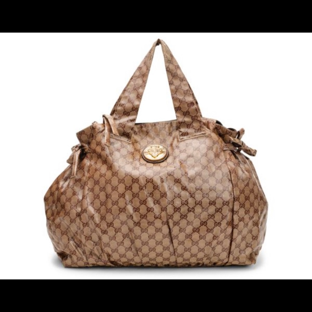 Gucci Original GG Crystal Hysteria Shoulder Hobo Bag